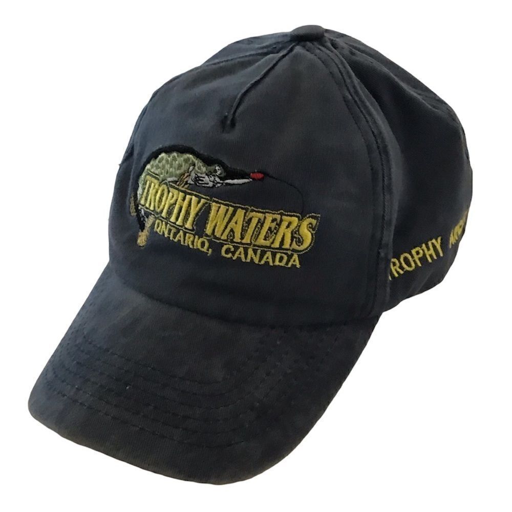 North West Printwear Trophy Waters Ontario Canada Navy Blue Baseball Hat